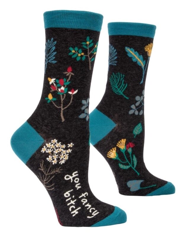 Blue Q You Fancy Bitch Women's Crew Socks