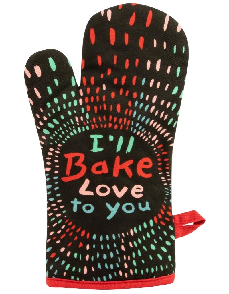 Blue Q I'll Bake Love To You Oven Mitt