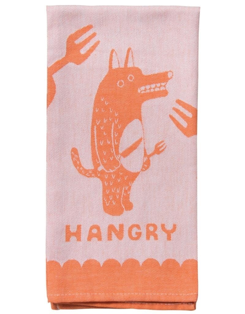 Blue Q Hangry Woven Dishtowel