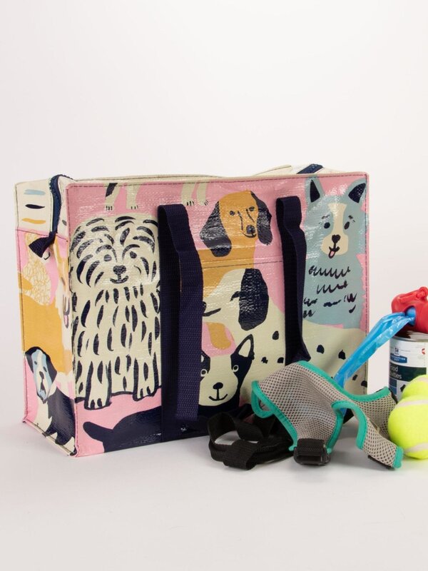 Blue Q Happy Dogs Shoulder Tote