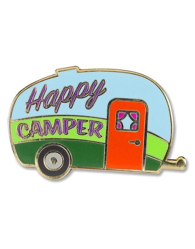 Peter Pauper Happy Camper Enamel Pin