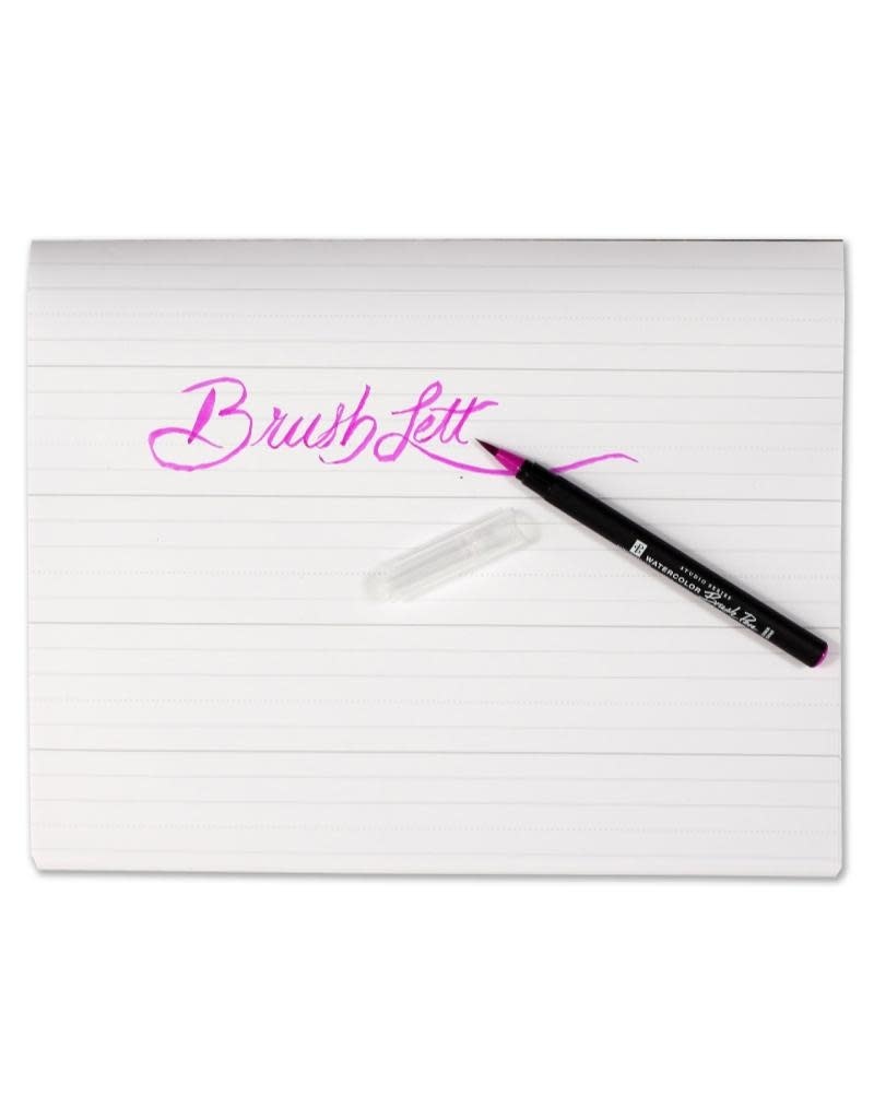 Peter Pauper Brush Lettering Practice Paper