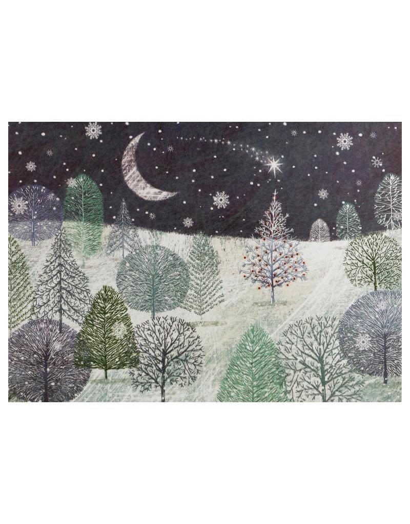 Peter Pauper A Midnight Clear Deluxe Boxed Holiday Cards