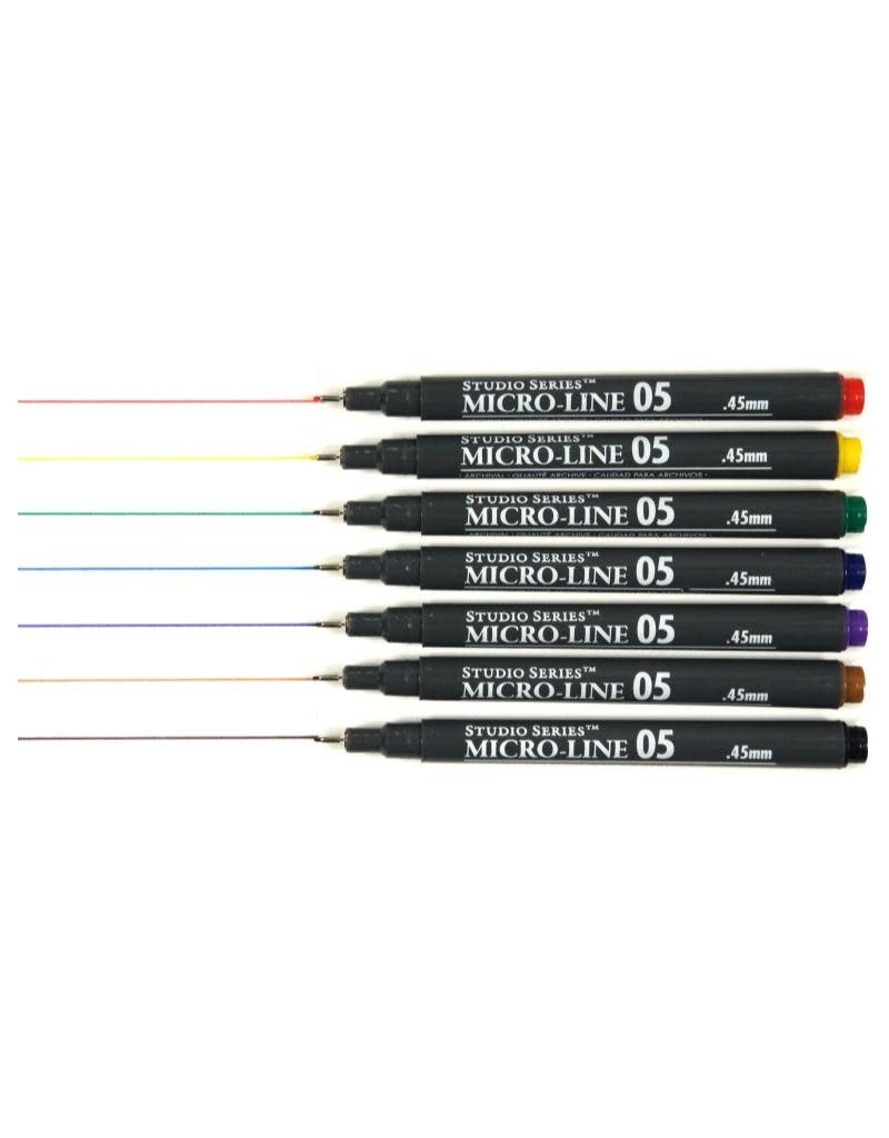Peter Pauper Studio Series Color Microline Pen Set