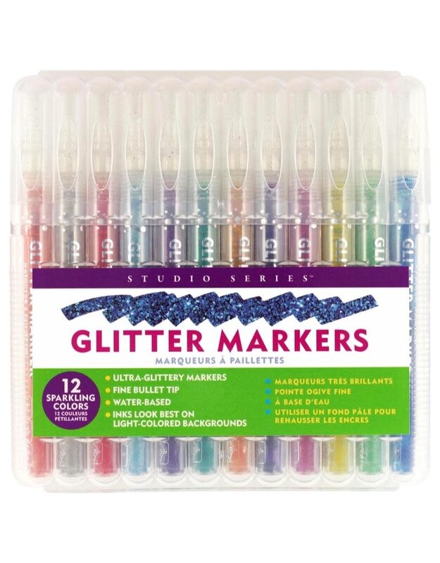 Peter Pauper Glitter Markers