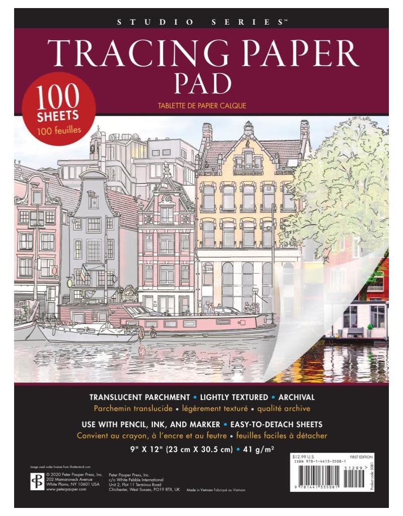 Peter Pauper Studio Series Tracing Paper Pad