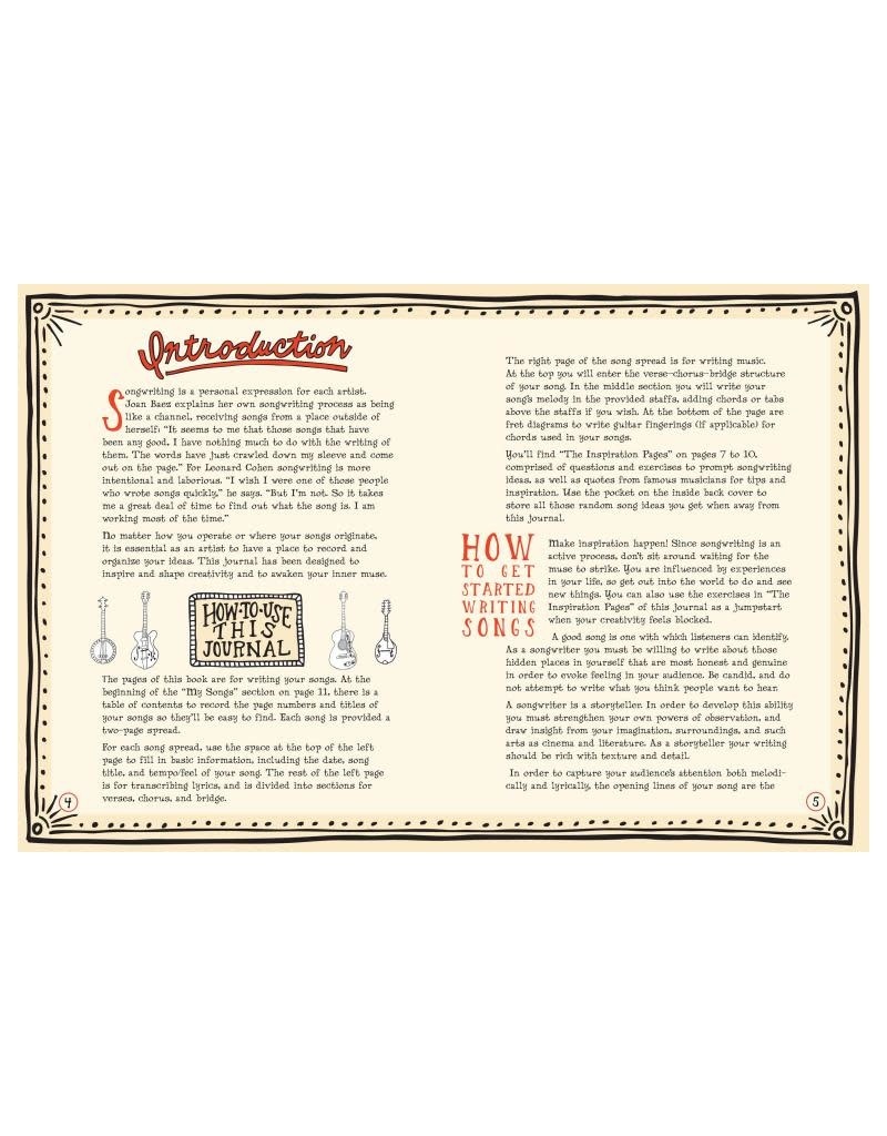 Peter Pauper Songwriter's Journal