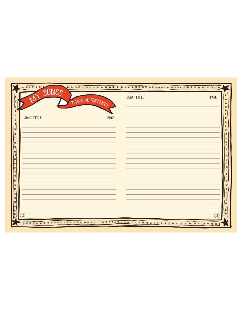 Peter Pauper Songwriter's Journal