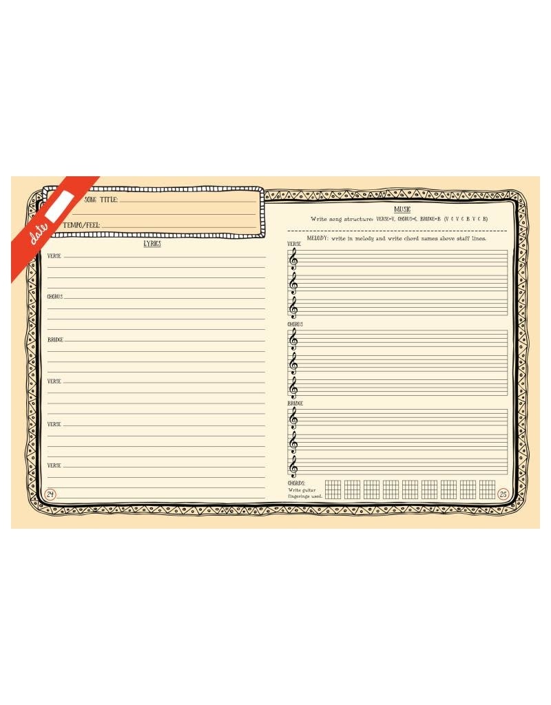 Peter Pauper Songwriter's Journal