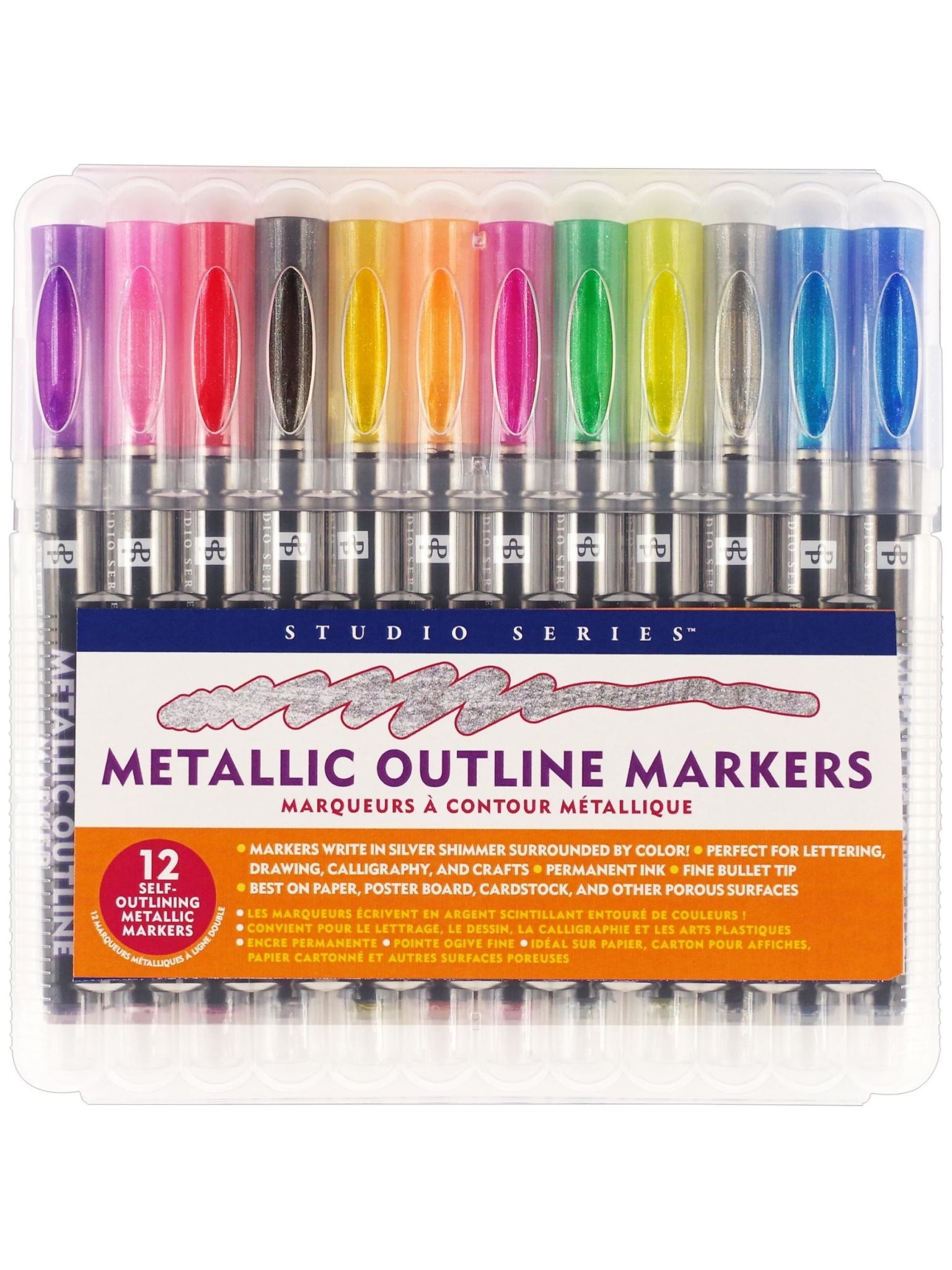 Scrapbook Art Markers, Outline Marker, Paint Markers, Art Supplies