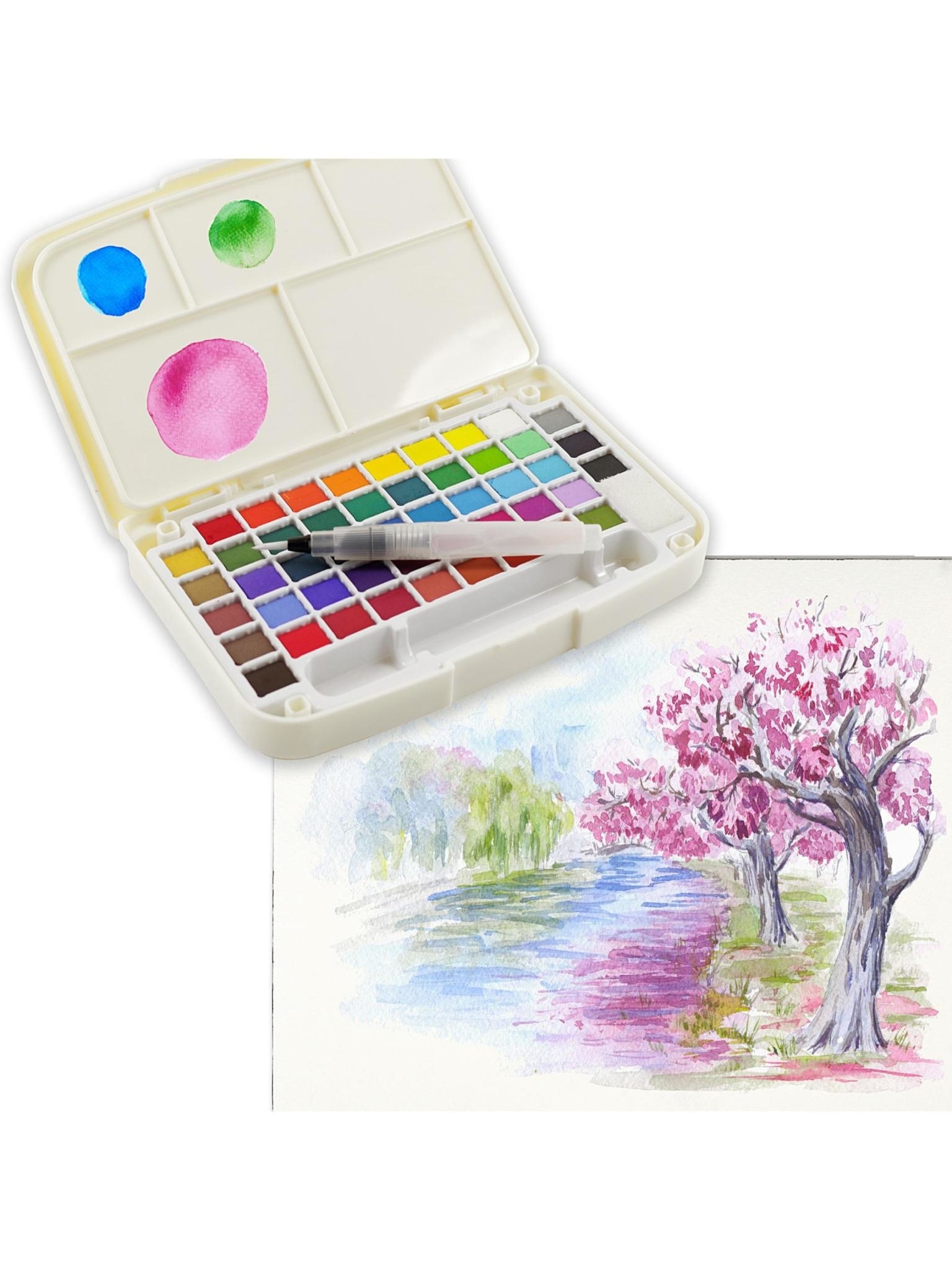 Peter Pauper Studio Series Watercolor Field Kit