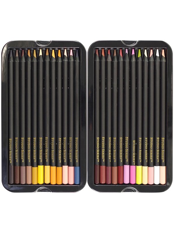 Peter Pauper Skin-Toned Colored Pencils 24 Set
