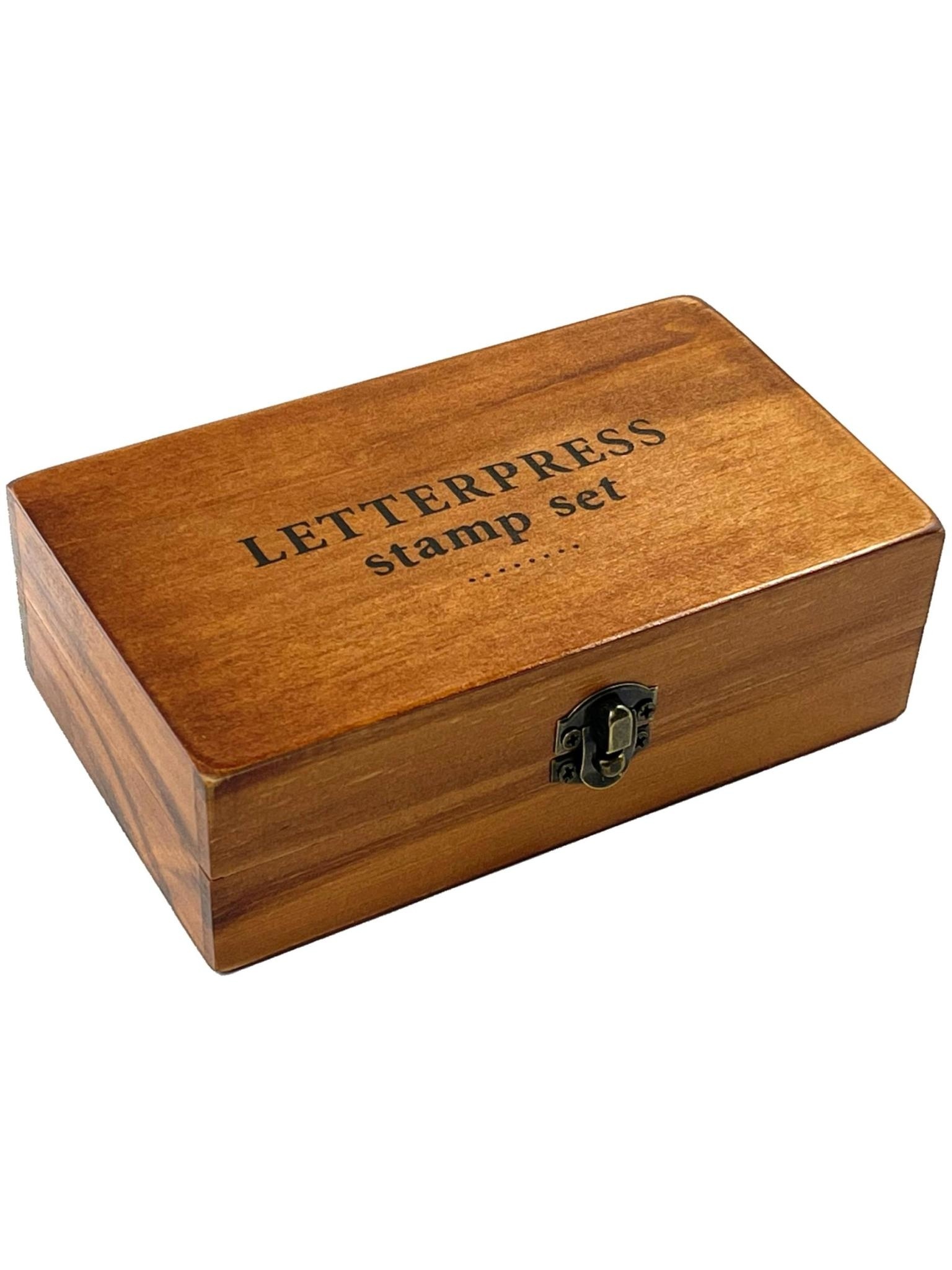 Natural Habitat - Wood Stamps Set of 4 Pet – Letterpress PLAY