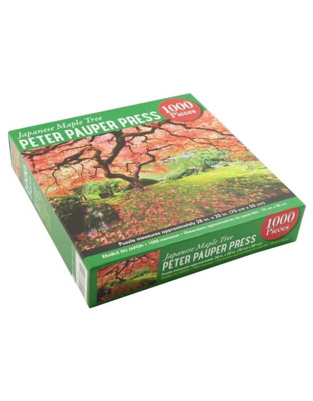 Peter Pauper Puzzle 1000 Japanese Maple Tree