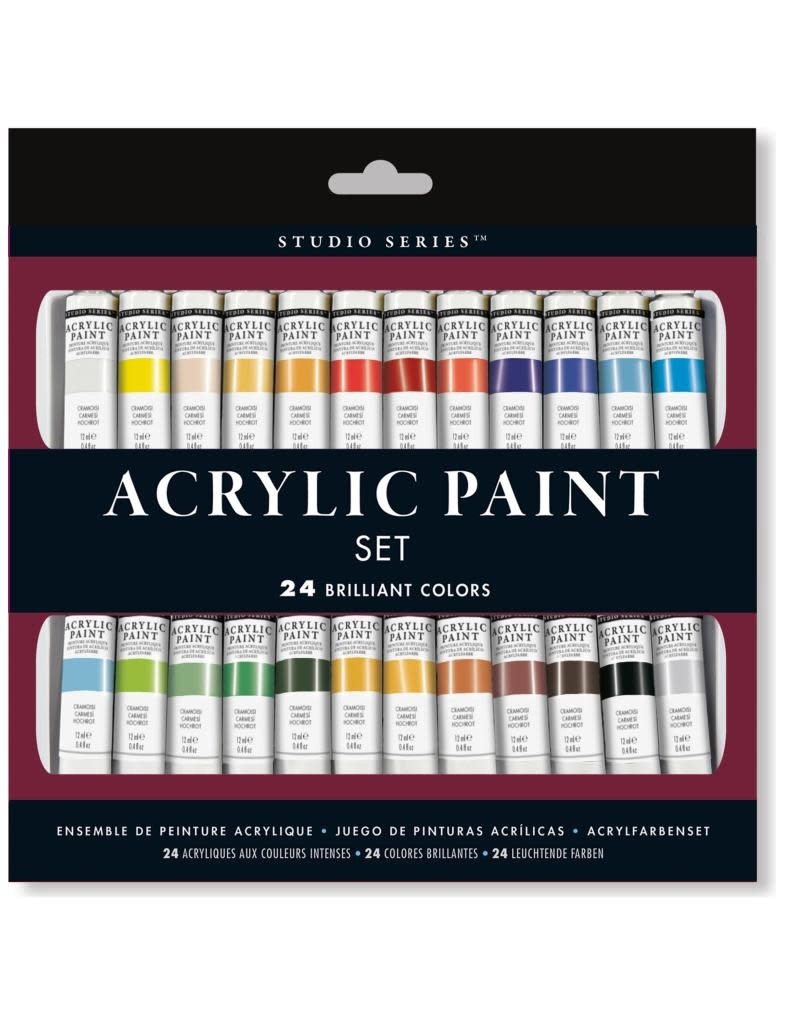Peter Pauper Acrylic Paint Set (24 colors)