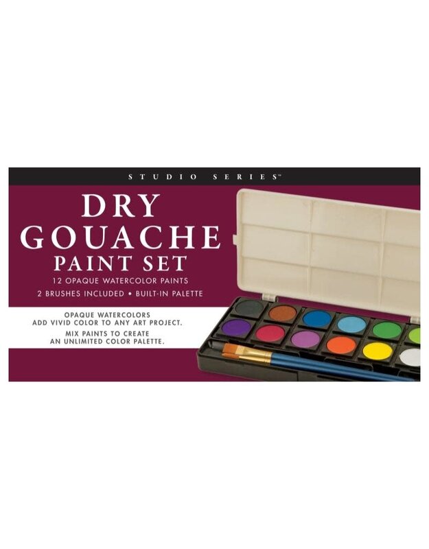 Peter Pauper Dry Gouache Paint Set