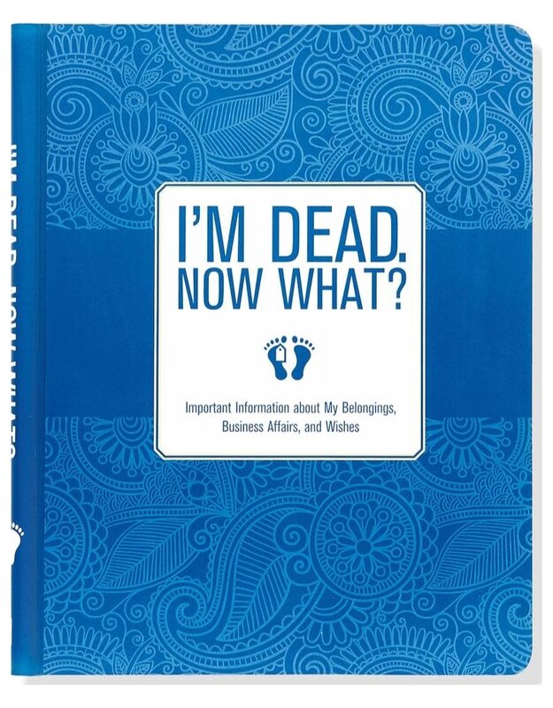 Peter Pauper I'm Dead, Now What? - Organizer
