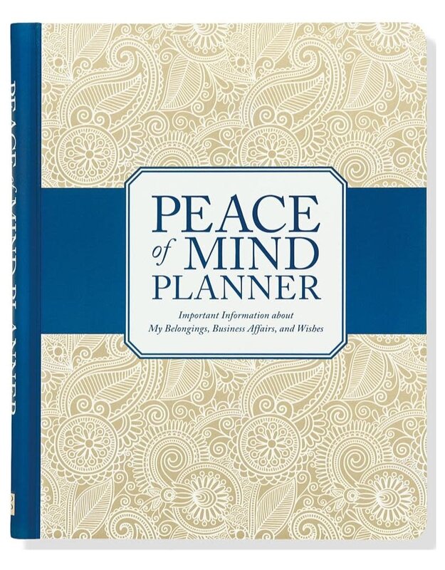 Peter Pauper Peace of Mind Planner