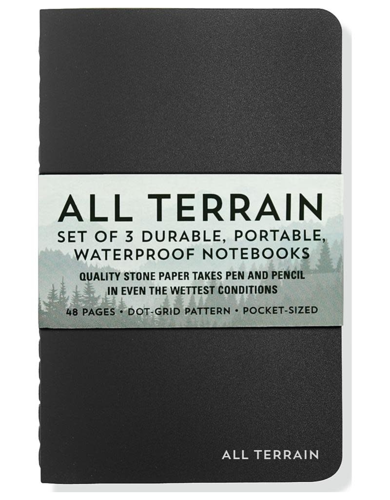 Peter Pauper All Terrain Waterproof Notebooks
