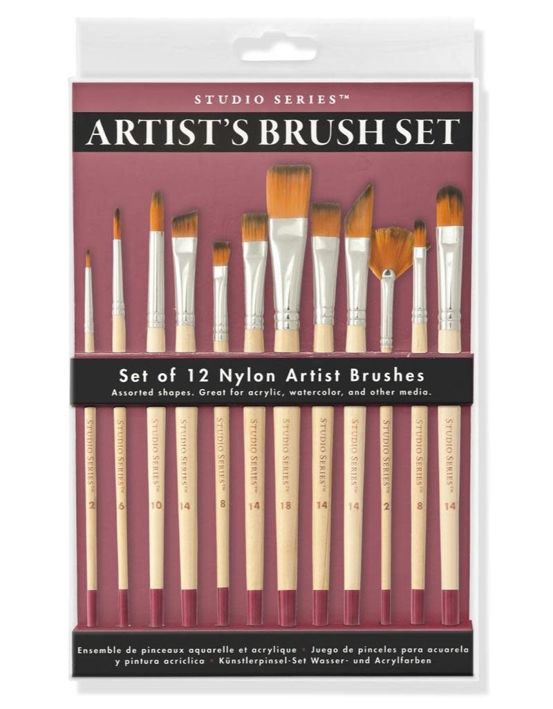 Peter Pauper Artist's Brush Set