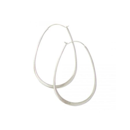 Acomo Jewelry Click Top Tapered Oval Earring