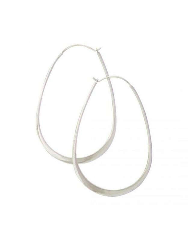 Acomo Jewelry Click Top Tapered Oval Earring
