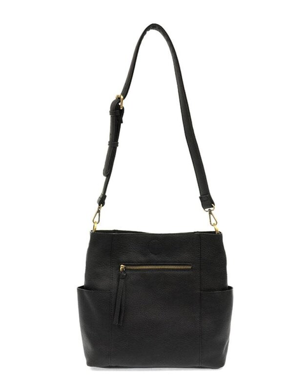 Joy Susan Kayleigh Side Pocket Bucket Bag