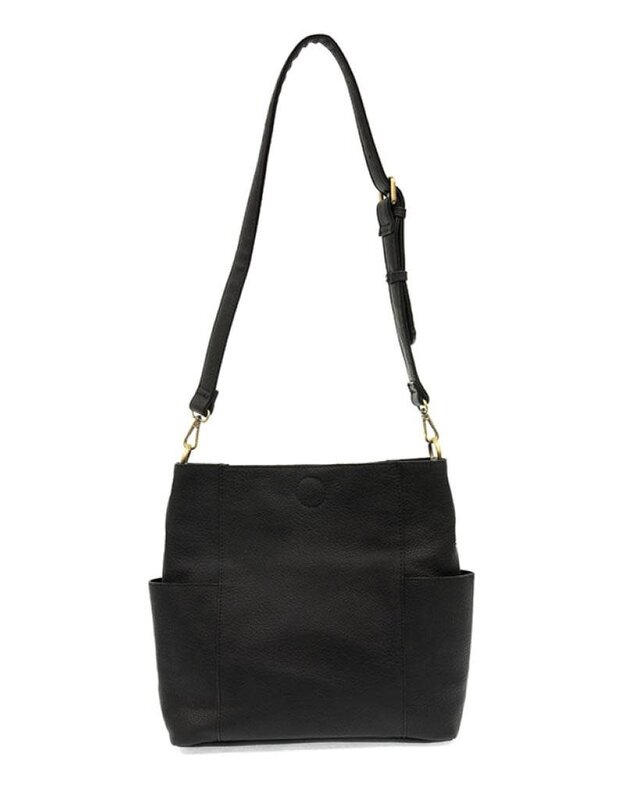 Joy Susan Kayleigh Side Pocket Bucket Bag