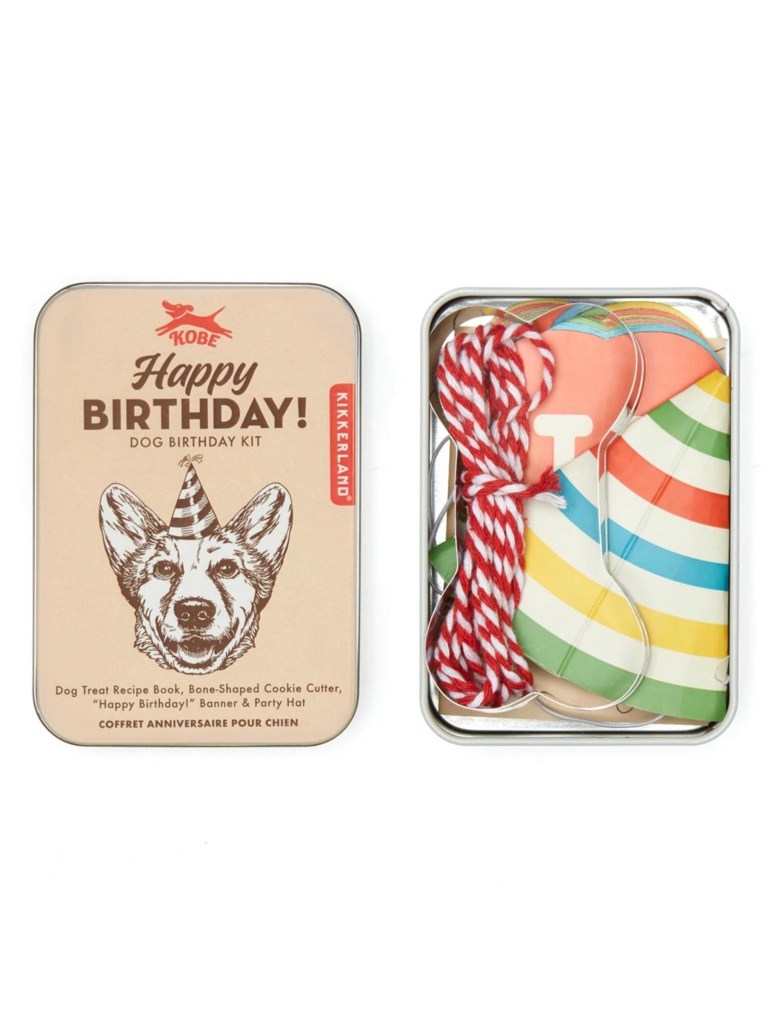 Kikkerland Dog Birthday Kit