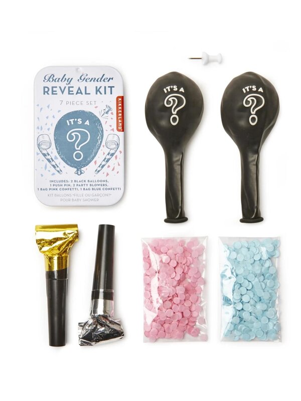 Kikkerland Baby Gender Reveal Kit