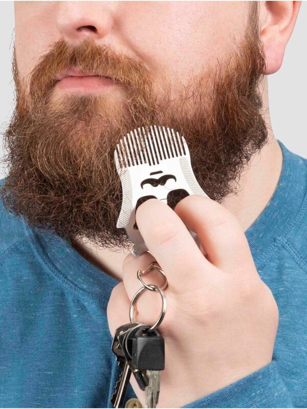 Kikkerland Beard Comb Tool