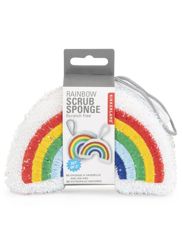 Kikkerland Rainbow Sponges