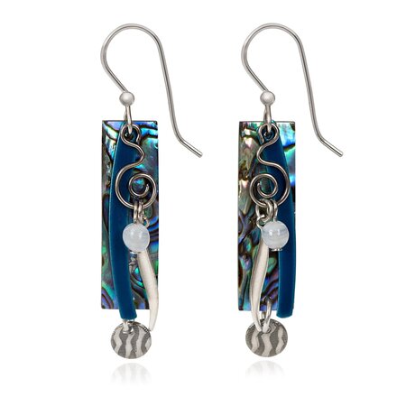 Silver Forest of Vermont Earrings