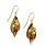 Silver Forest of Vermont Earrings Fall Bead on Shapes