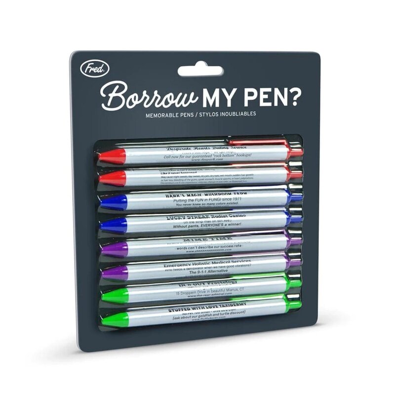 Fred Borrow My Pen