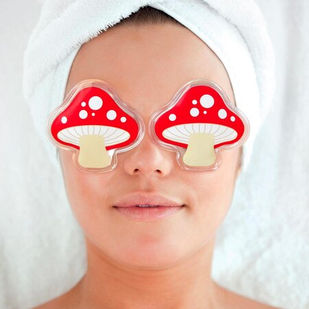 Fred Chill Out Gel Eye Pads - Mushrooms