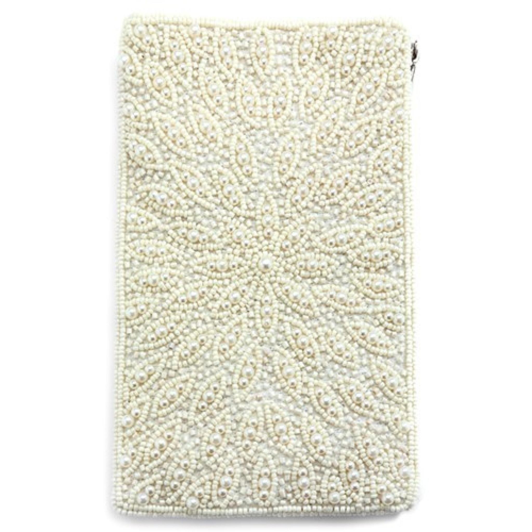 Bamboo Trading Company Pearl Floral Club Bag