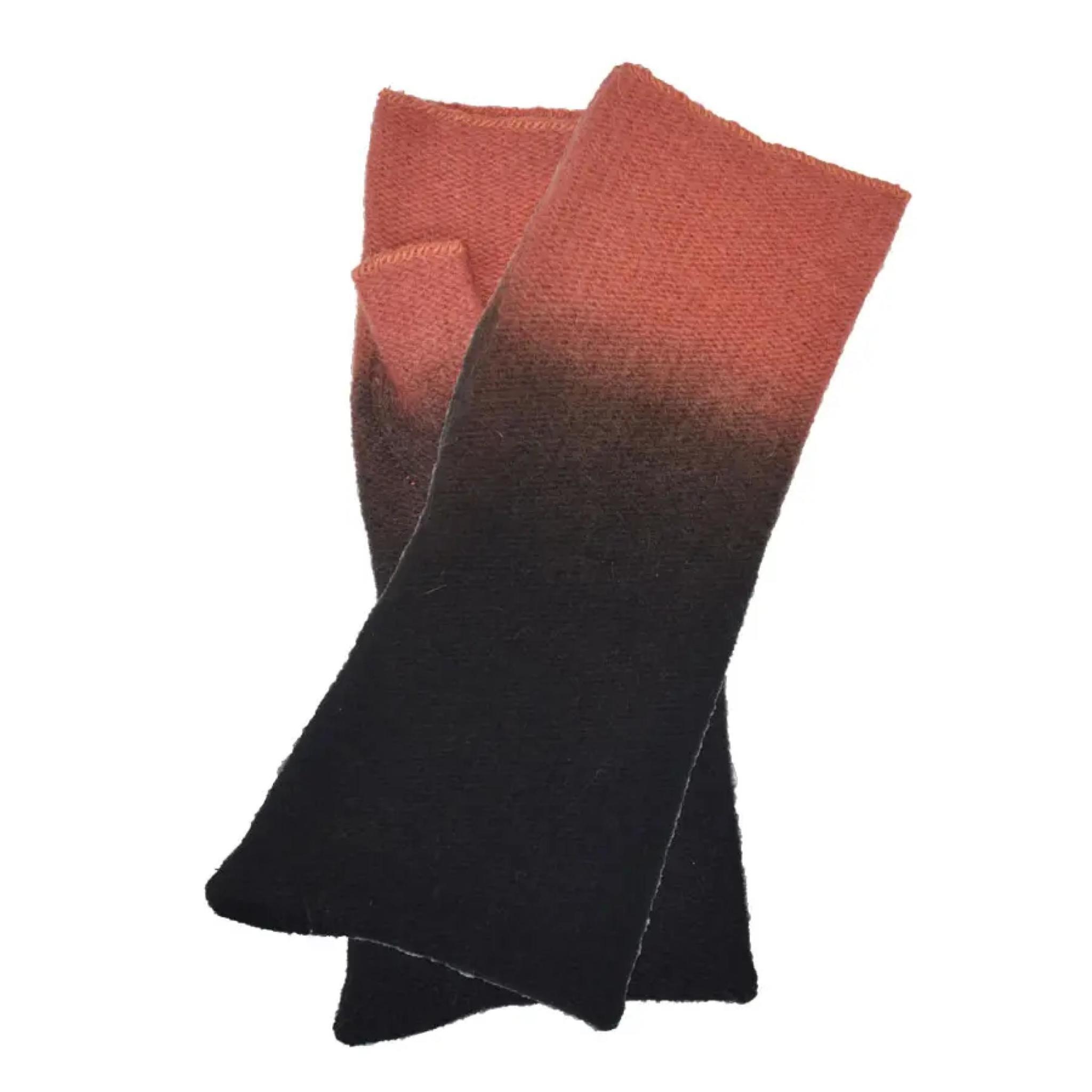 Dupatta Designs Gayle Boiled Wool Fingerless Gloves