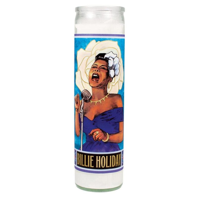 The Unemployed Philosophers Guild Secular Saint Candle Billie Holiday