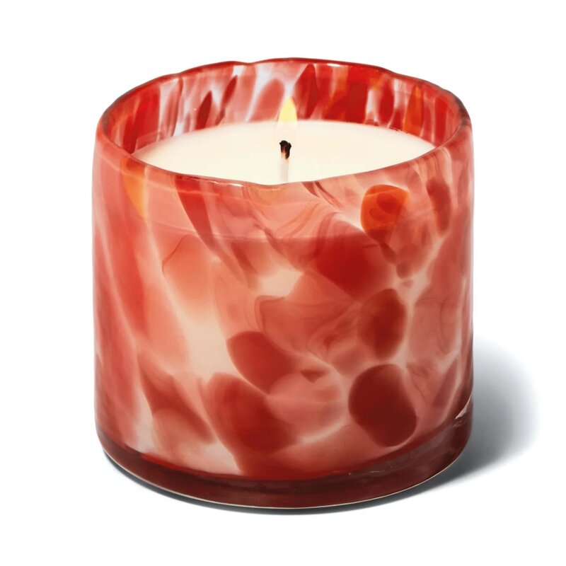 Paddywax Luxe 8oz Hand Blown Bubble Glass Candle