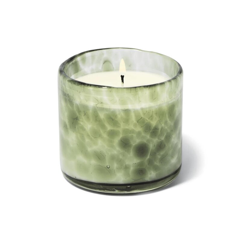 Paddywax Luxe 8oz Hand Blown Bubble Glass Candle