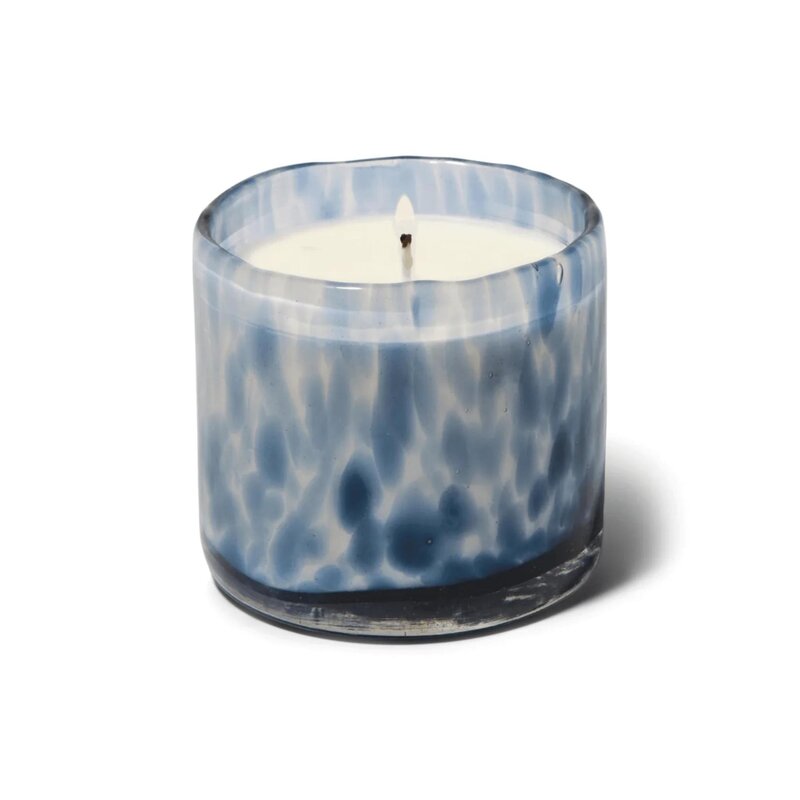 Paddywax Luxe 8oz Hand Blown Bubble Glass Candle