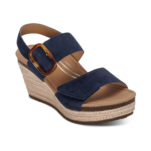 Aetrex Women's Ashley Espadrille/Wedge