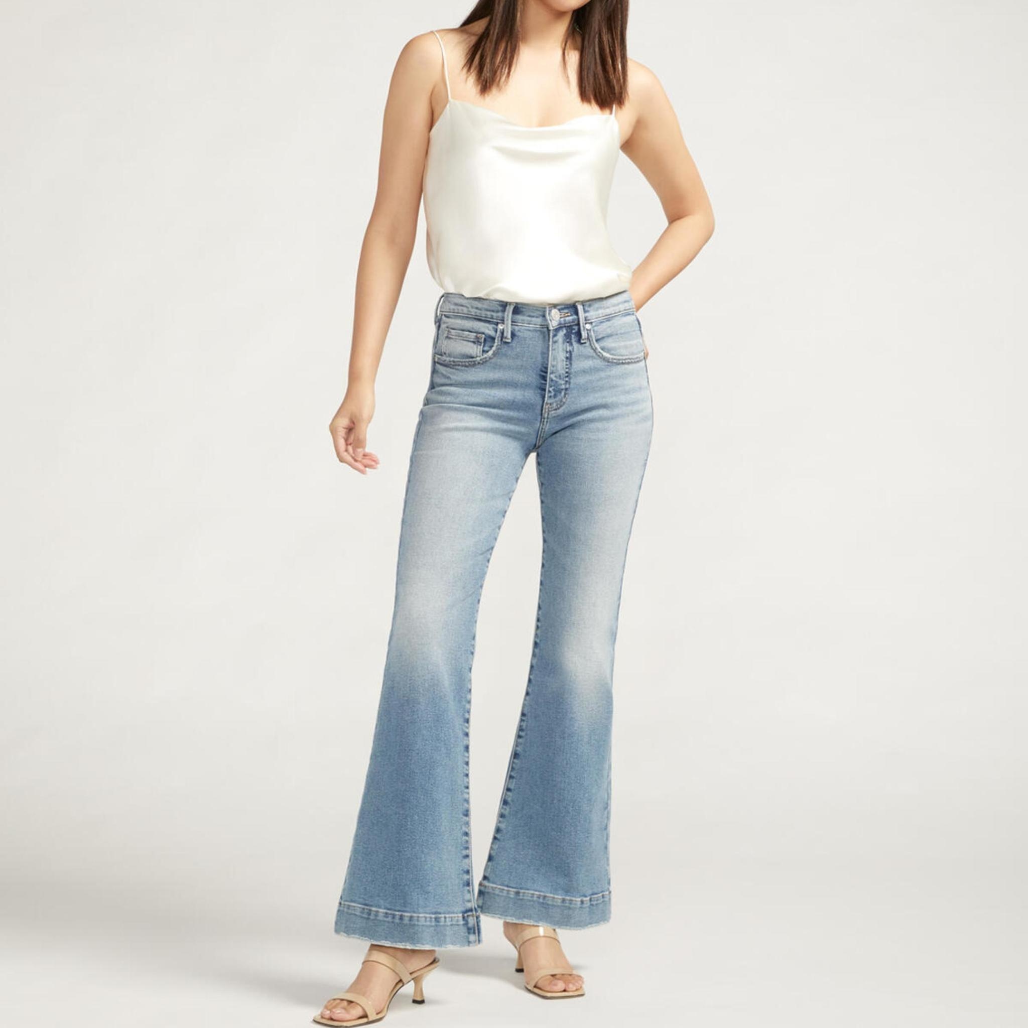 JAG Jeans Kait Mid Rise Flare Leg Jeans