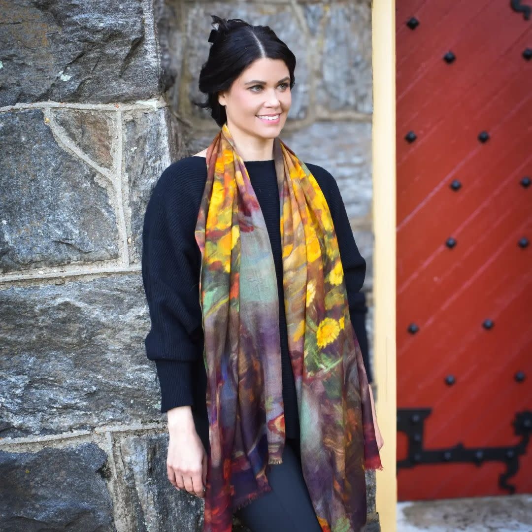 Dupatta Designs Gustave Wool/Silk Scarf