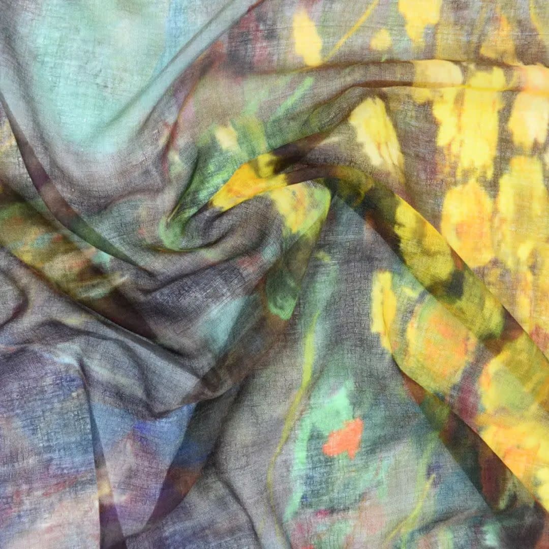 Dupatta Designs Gustave Wool/Silk Scarf