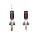 Firefly Architectural Medium Drop Earring-Rose