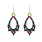 Firefly Oval Hoop Earring - Multicolor