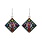 Firefly Diamond Shaped Earring -  Multicolor