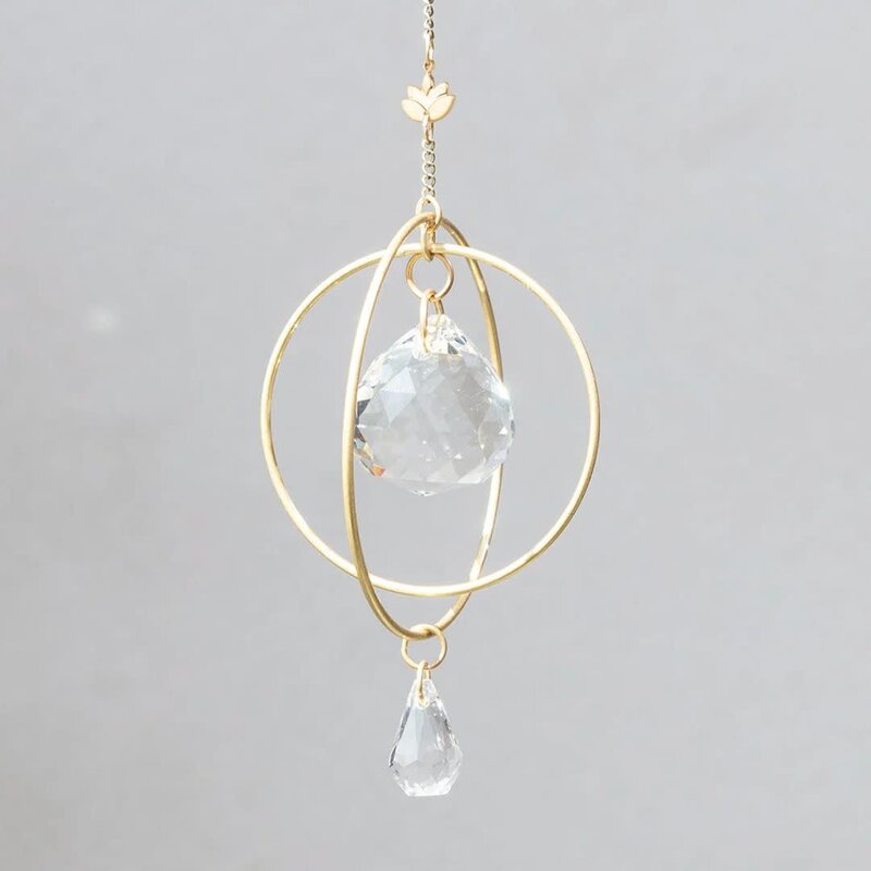 Scout Curated Wears Mini Suncatcher Lotus/Strength
